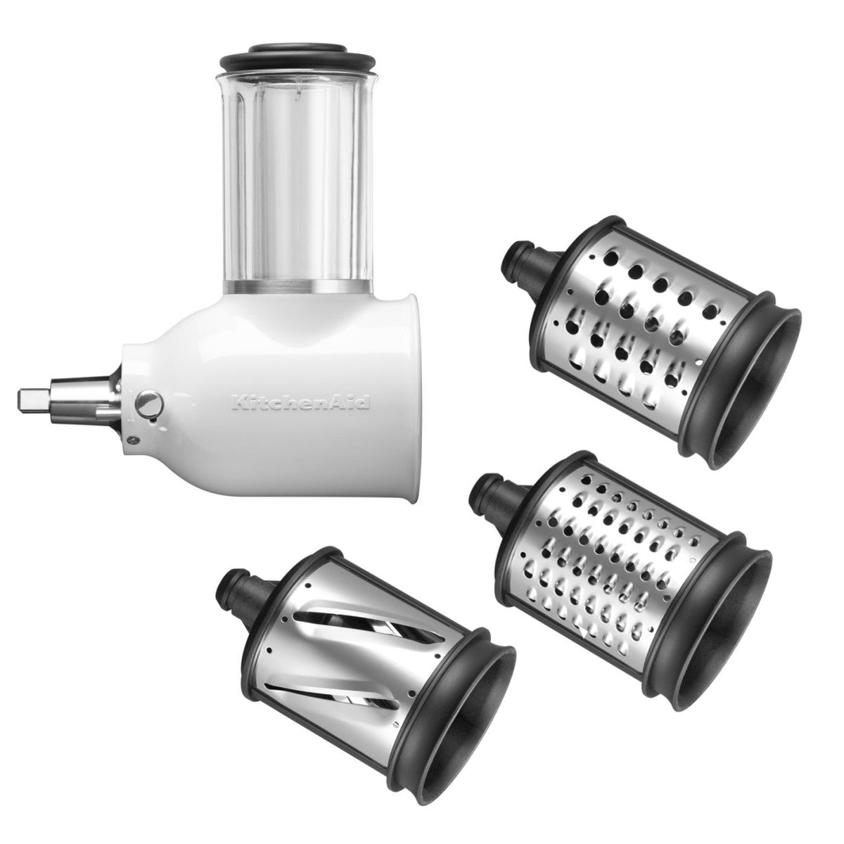KitchenAid 4,8 L 5KSM185 Artisan Küchenmaschine Beginnerset Artisan Gemüseschneider+Flexirührer