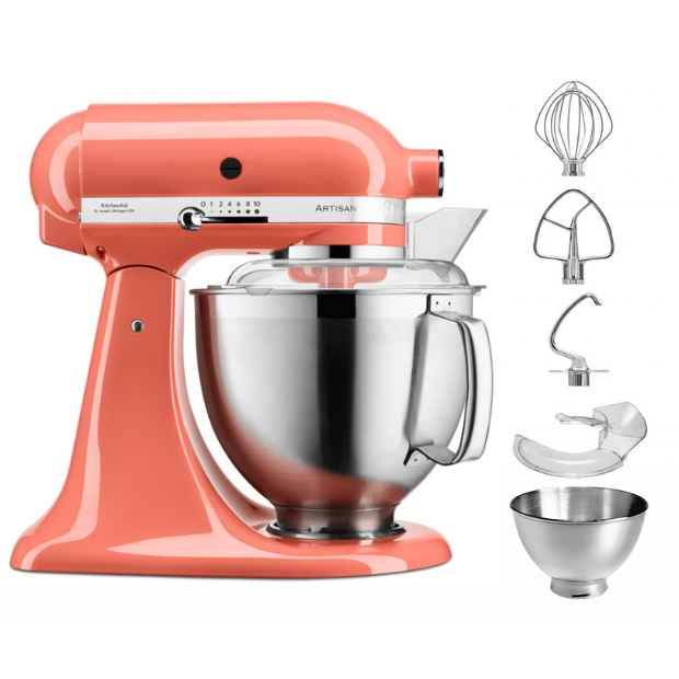 KitchenAid 4,8 L 5KSM185 Artisan Küchenmaschine Tschimmlover TschimmWhip,TschimmHook,TschimmBeat