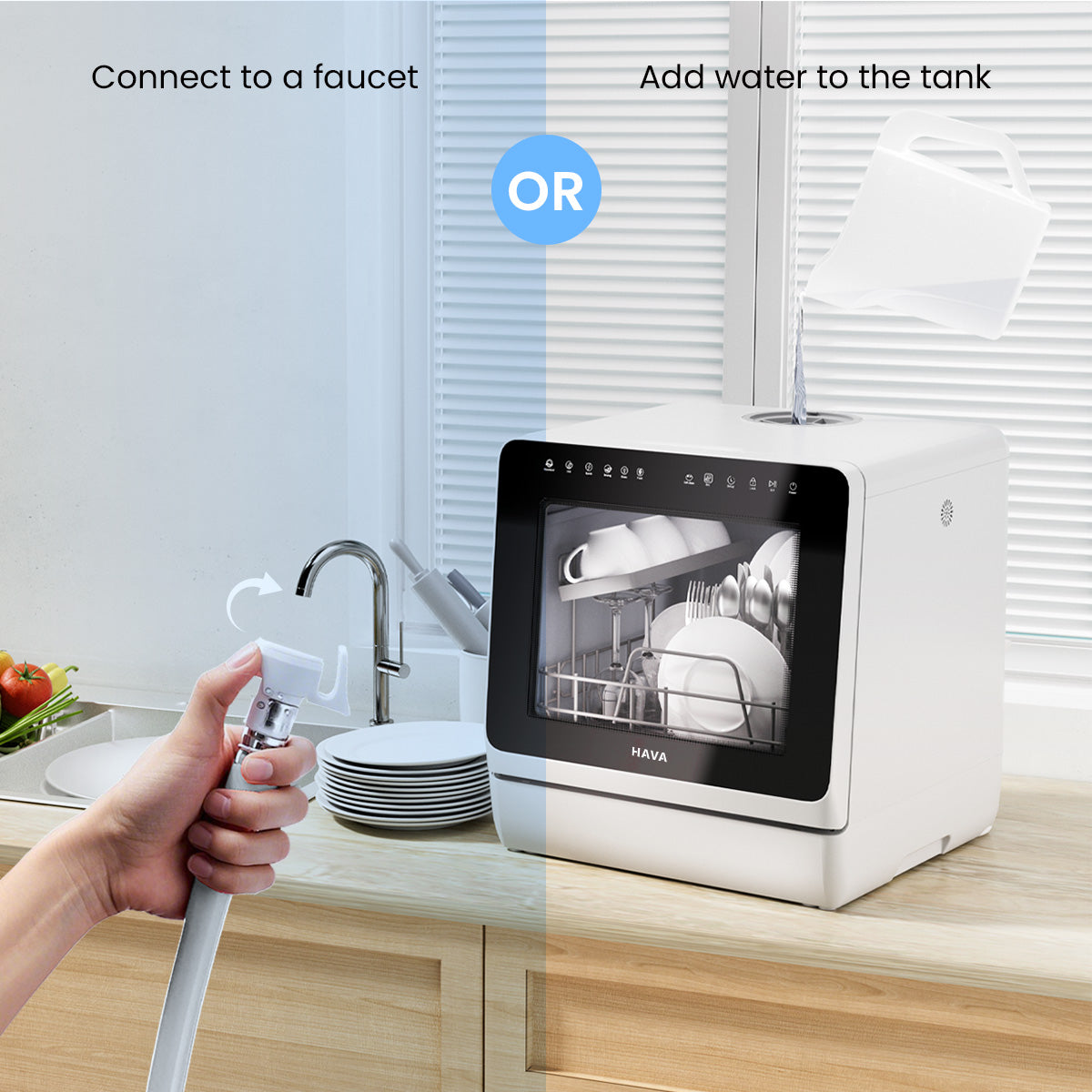 HAVA T02 Washer and R09 Dishwasher Bundle