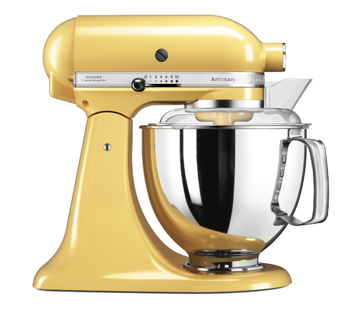 KitchenAid 4,8 L 5KSM175 Artisan Küchenmaschine Meatlover mit Ganzmetall- Fleischwolf