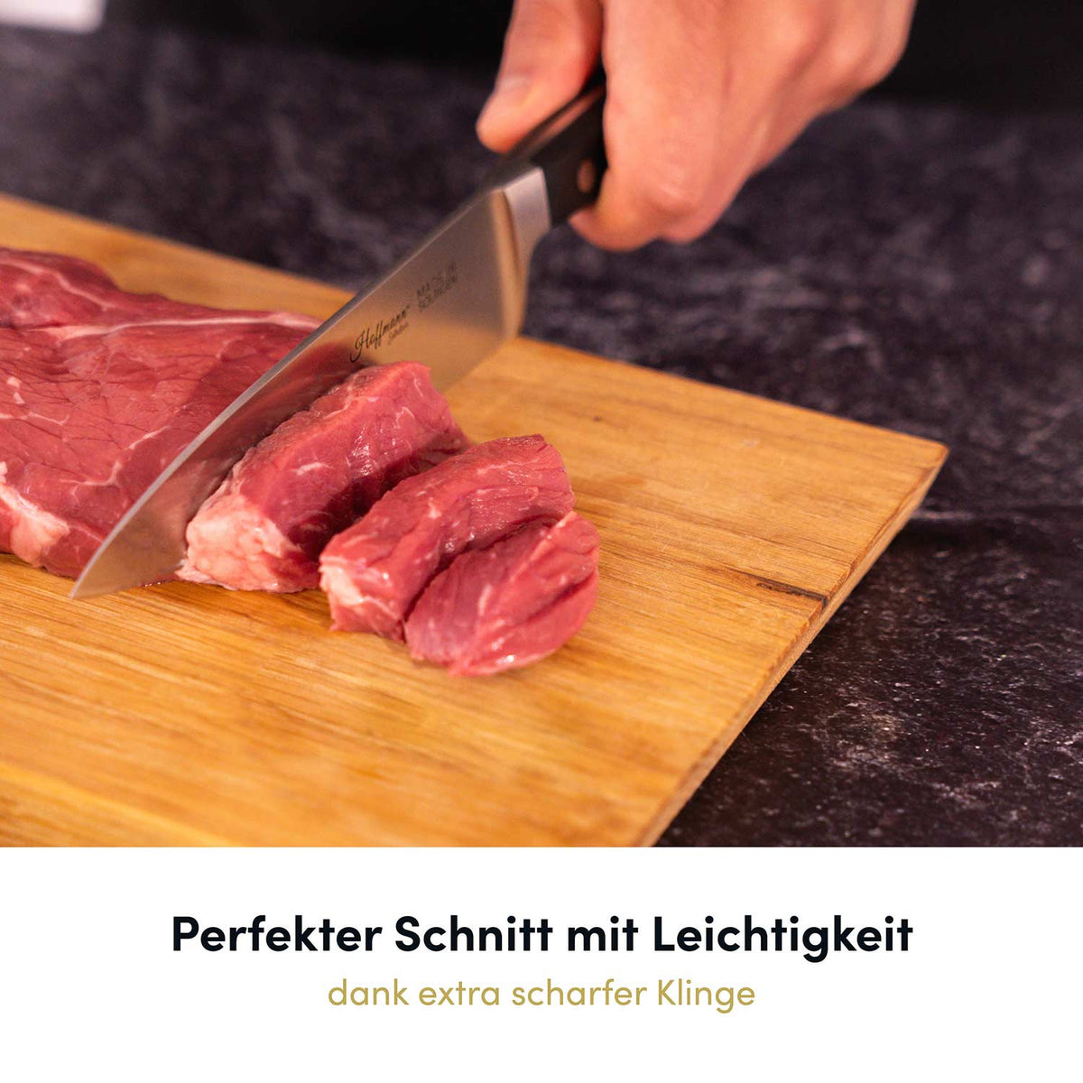 Chefmesser 16 cm, handgeschmiedet in Solingen
