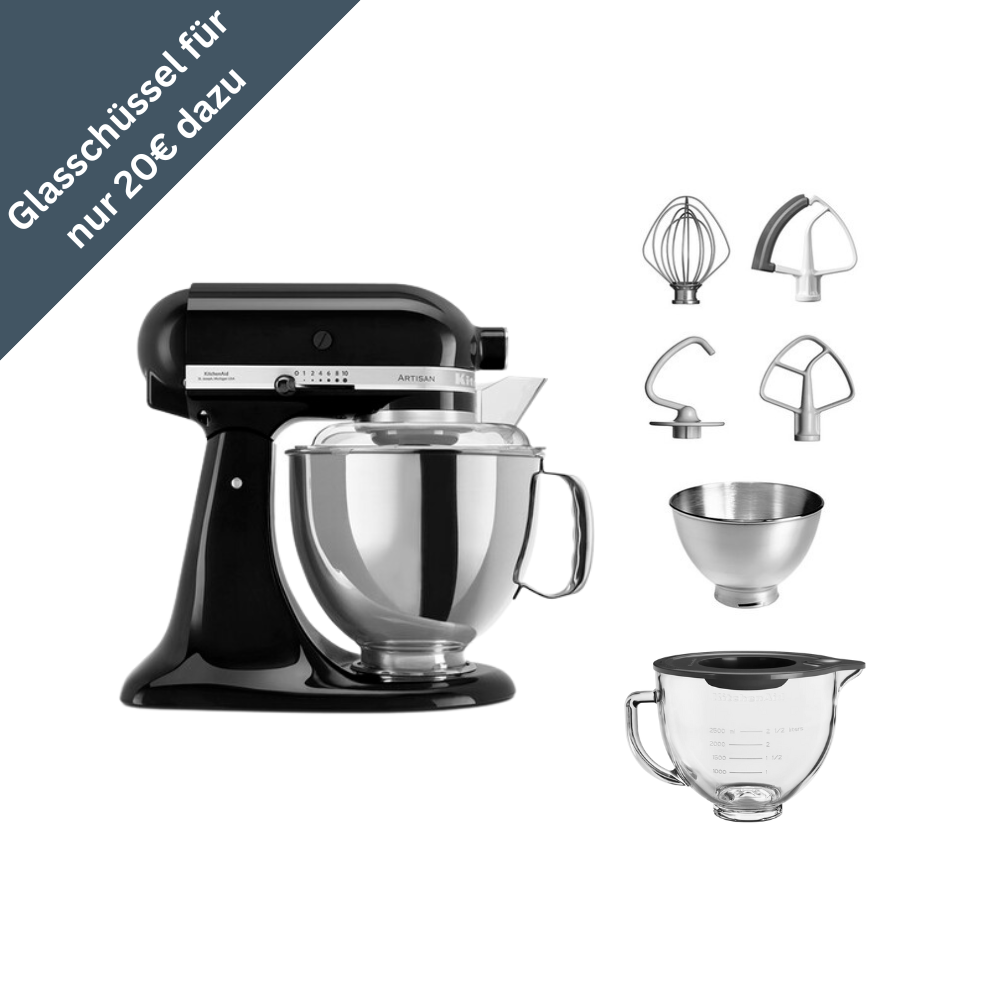 KitchenAid Artisan 5KSM175 Küchenmaschine Set 4,8 l