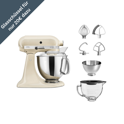 KitchenAid Artisan 5KSM175 Küchenmaschine Set 4,8 l