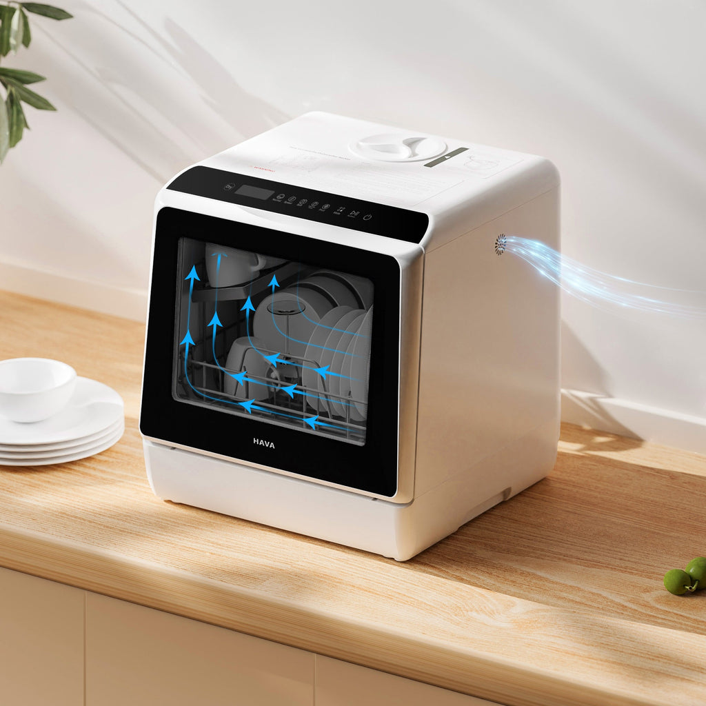 HAVA R01 Compact Countertop Dishwasher