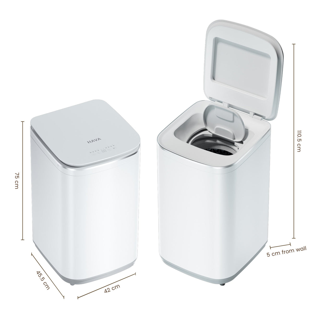 HAVA T02 Washer and R09 Dishwasher Bundle