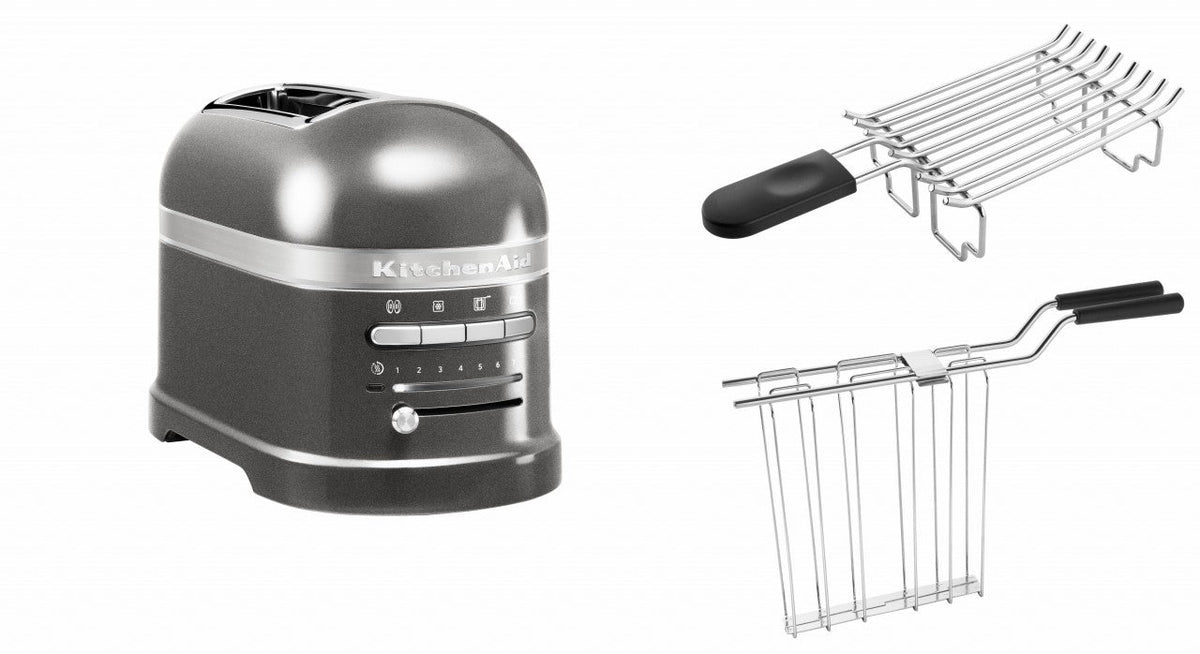 KitchenAid Paket 1, Toaster + Brötchenaufsatz Artisan 5KMT2204
