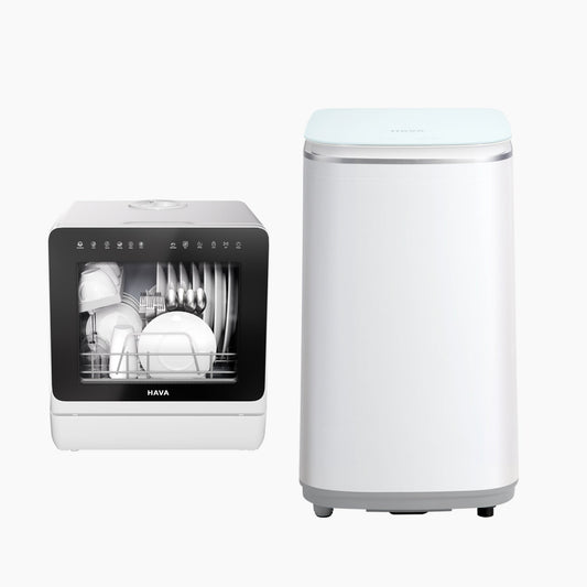 HAVA T01 Washer and R09 Dishwasher Bundle