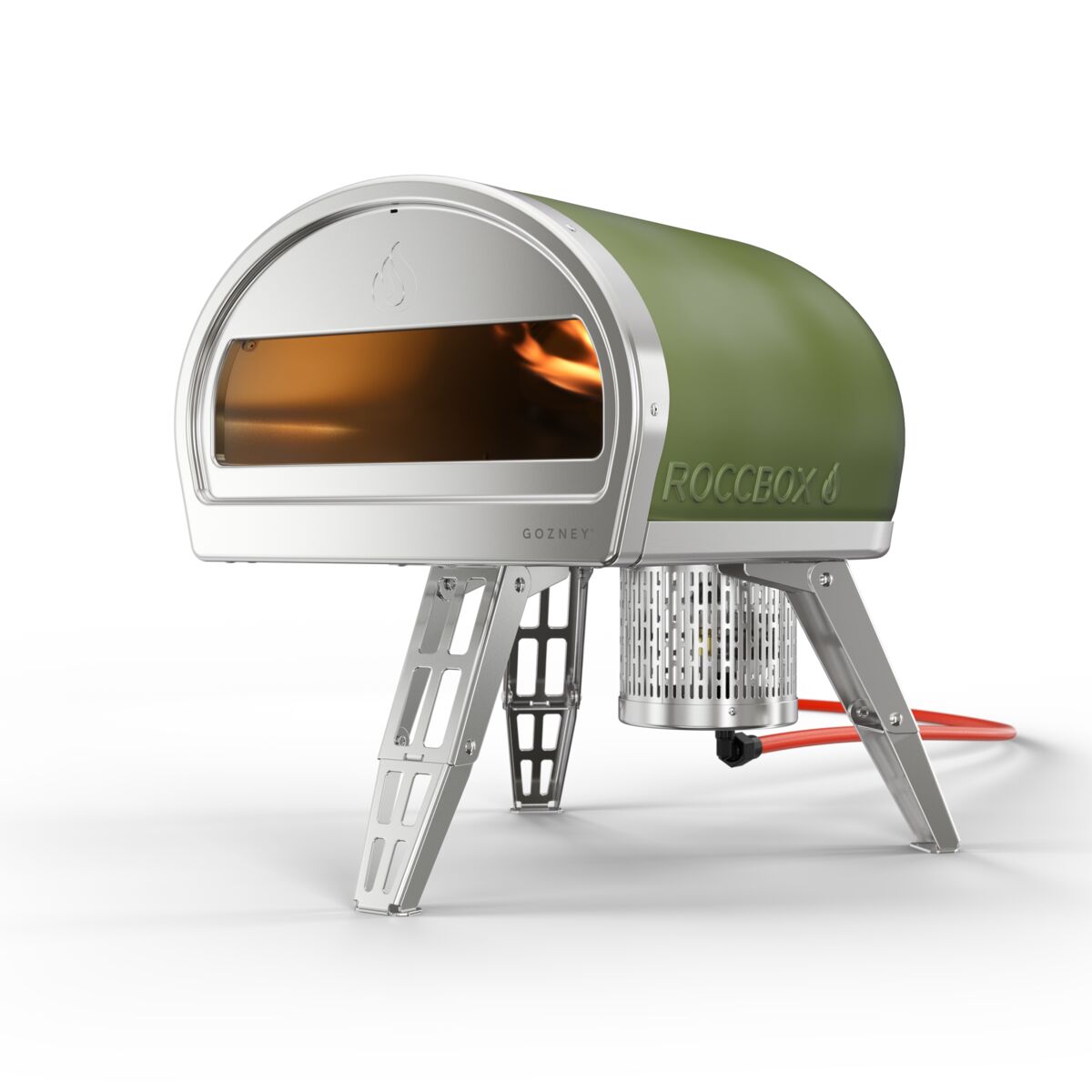 Roccbox Pizzaofen Set mit Abdeckhaube und Zubehör