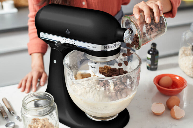 KitchenAid 4,8 L 5KSM175 Artisan Küchenmaschine Tschimmlover mit Tschimmhook Rührelementen